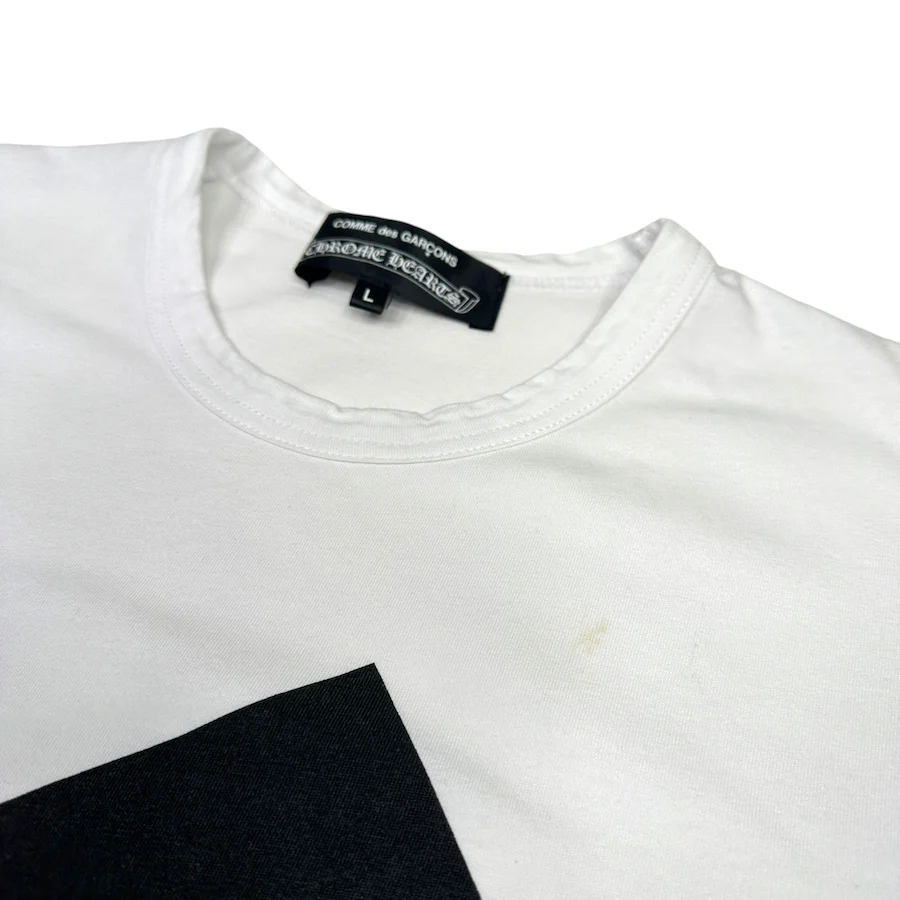 CHROME HEARTS X COMME DES GARCONS DSM TEE - WHITE - Image 3