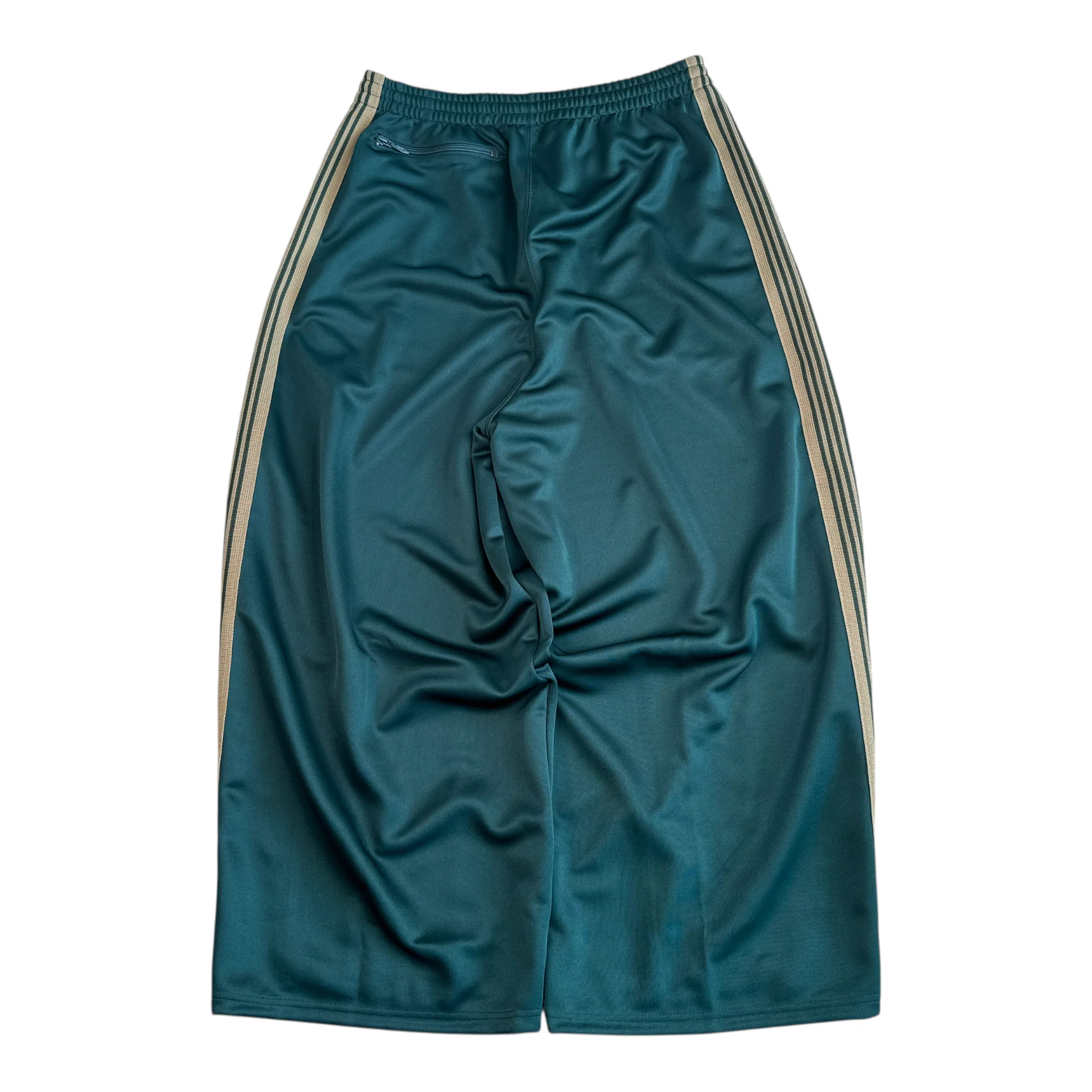(NEW) NEEDLES H.D. TRACK PANTS - GREEN - Image 2