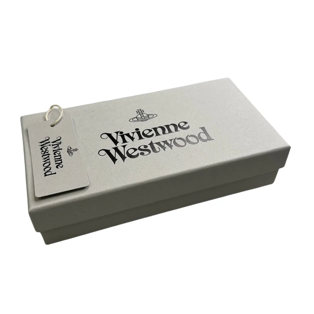 (NEW) VIVIENNE WESTWOOD STUDS LEATHER KEYCHAIN - Image 2